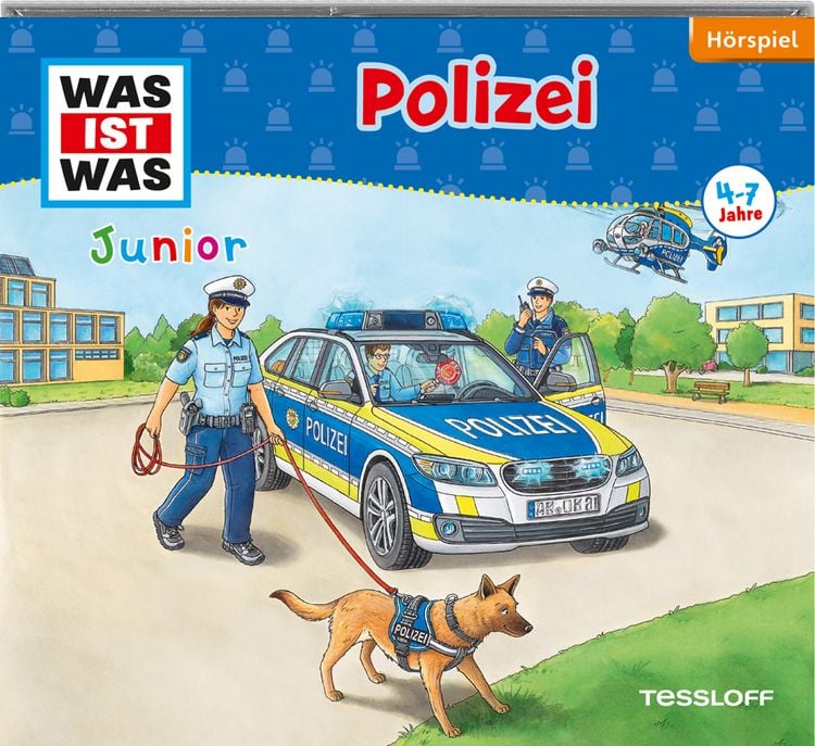 Produktbild: WAS IST WAS Junior H&ouml;rspiel-CD: Polizei