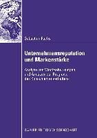 Produktbild: Unternehmensreputation und Markenst&auml;rke