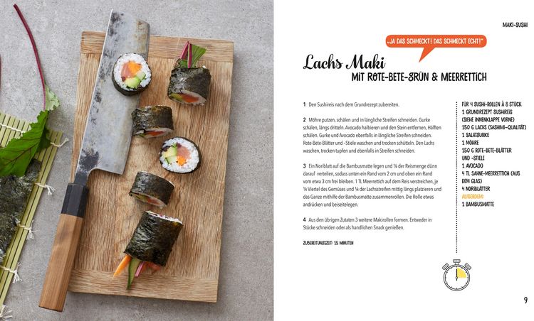 Produktbild: Fix gerollt &ndash; Sushi f&uuml;r alle