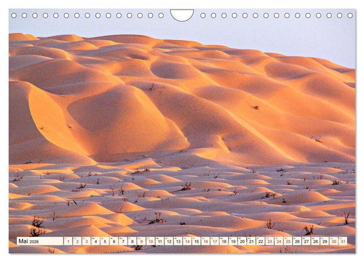 Produktbild: Rub al-Chali Oman (Wandkalender 2026 DIN A4 quer), CALVENDO Monatskalender
