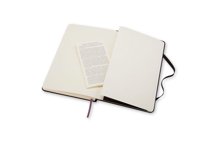 Produktbild: Moleskine Notizbuch, Large/A5, Liniert, Fester Einband, Schwarz