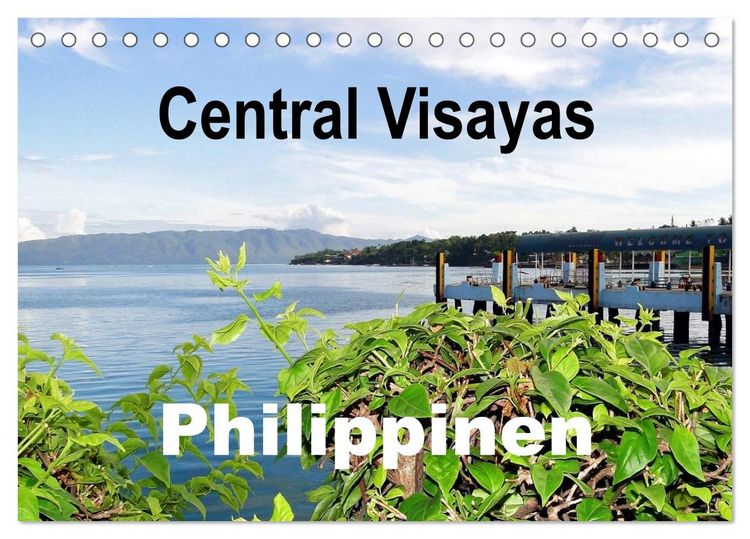Produktbild: Central Visayas - Philippinen (Tischkalender 2026 DIN A5 quer), CALVENDO Monatskalender