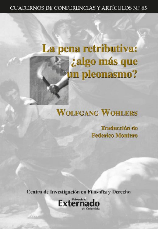 Produktbild: La pena retributiva: &iquest;algo m&aacute;s que un pleonasmo?