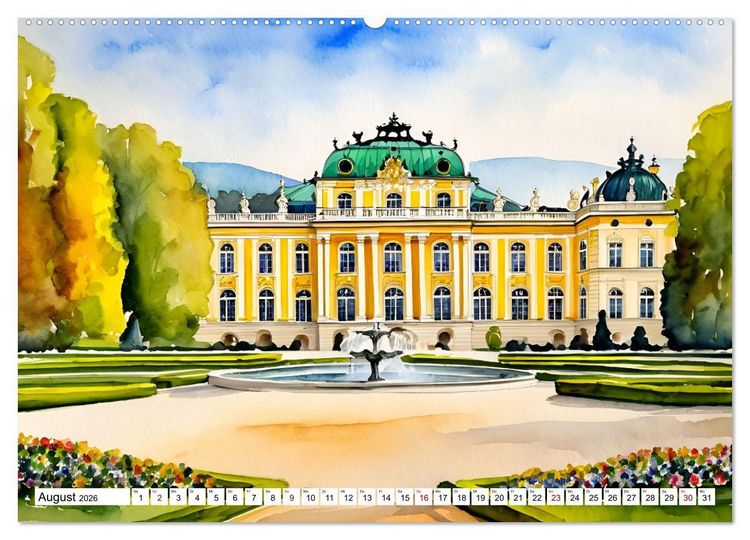 Produktbild: &Ouml;sterreich - Idylle in den Alpen (hochwertiger Premium Wandkalender 2026 DIN A2 quer), Kunstdruck in Hochglanz