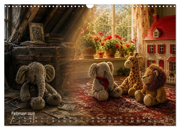 Produktbild: Wenn die Zeit so schnell vergeht,.... dann kommen Erinnerungen und W&uuml;nsche. (Wandkalender 2027 DIN A3 quer), CALVENDO Monatskalender