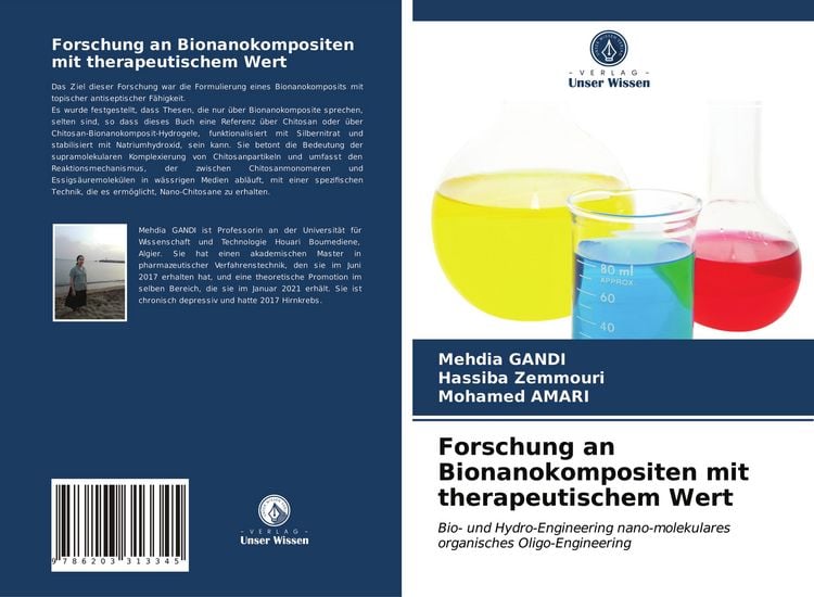 Produktbild: Forschung an Bionanokompositen mit therapeutischem Wert