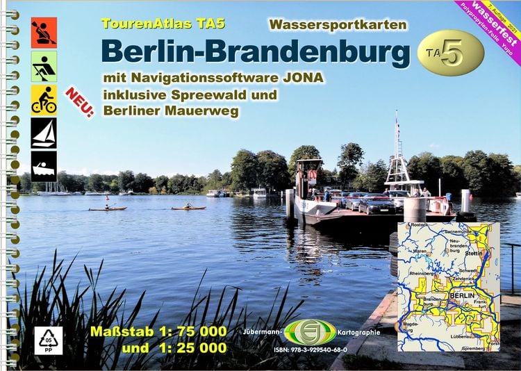 Produktbild: TourenAtlas TA5 Berlin-Brandenburg