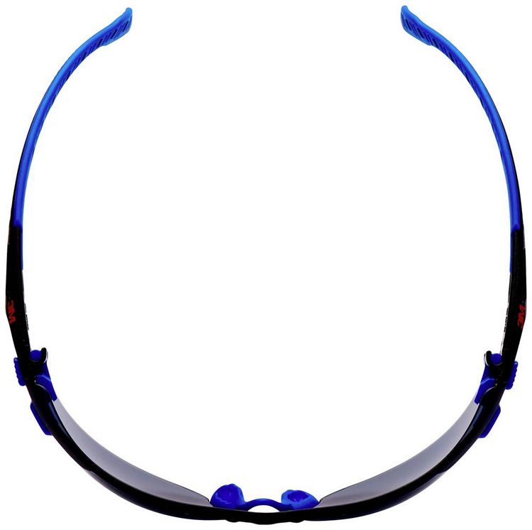 Produktbild: 3M Solus S1102SGAF Schutzbrille mit Antibeschlag-Schutz Blau, Schwarz EN 166 DIN 166