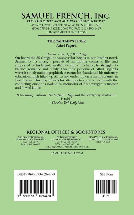 Produktbild: The Captain's Tiger