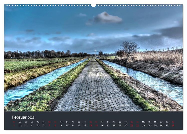 Produktbild: Heimat im Bremer Blockland (Wandkalender 2026 DIN A2 quer), CALVENDO Monatskalender