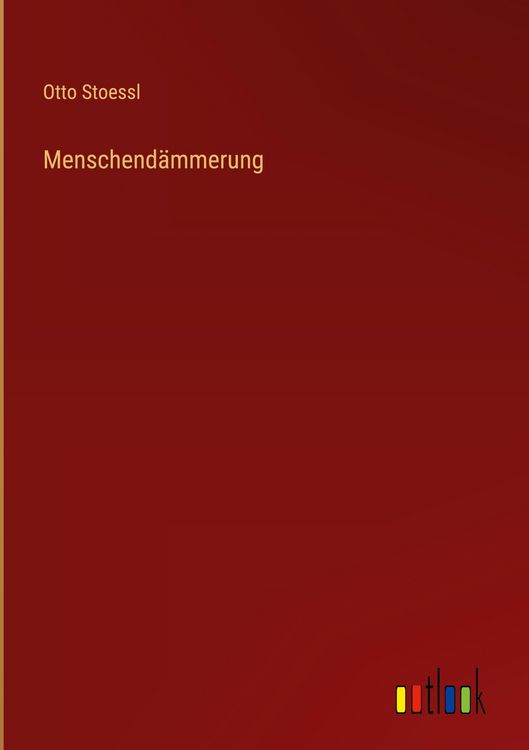 Produktbild: Menschend&auml;mmerung