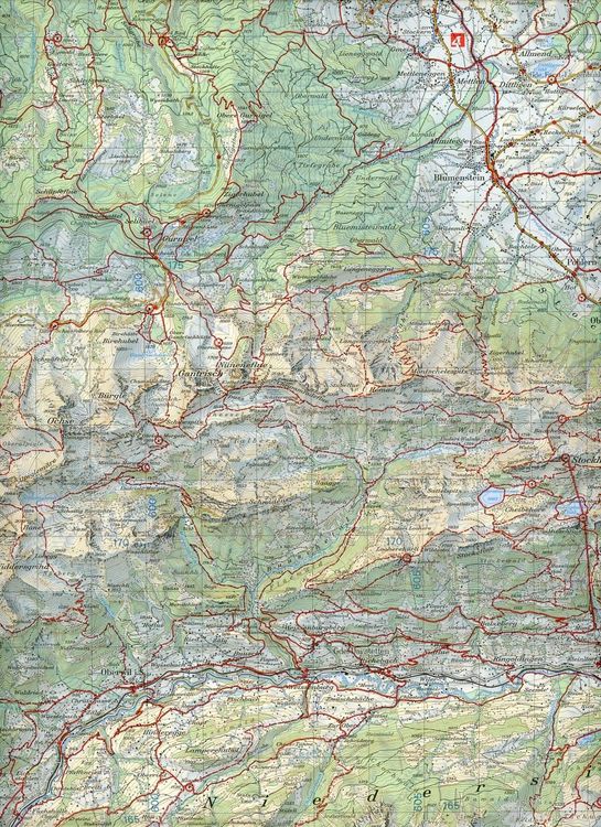 Produktbild: 253T Gantrisch Wanderkarte
