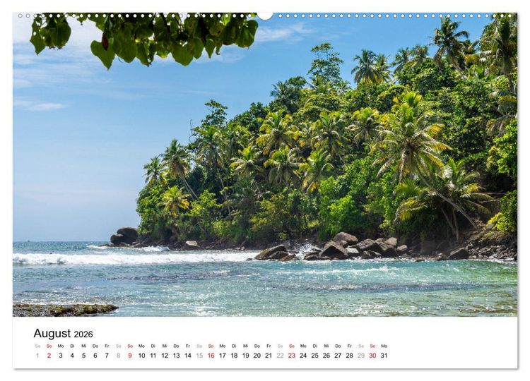 Produktbild: Urlaub in Sri Lanka - Reise durch Asien, Kultur und Natur (hochwertiger Premium Wandkalender 2026 DIN A2 quer), Kunstdruck in Hochglanz