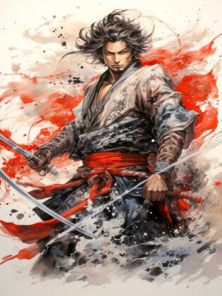 Produktbild: CALVENDO Puzzle Der geschickte Samurai | 1000 Teile Lege-Gr&ouml;&szlig;e 64x48cm Foto-Puzzle f&uuml;r gl&uuml;ckliche Stunden