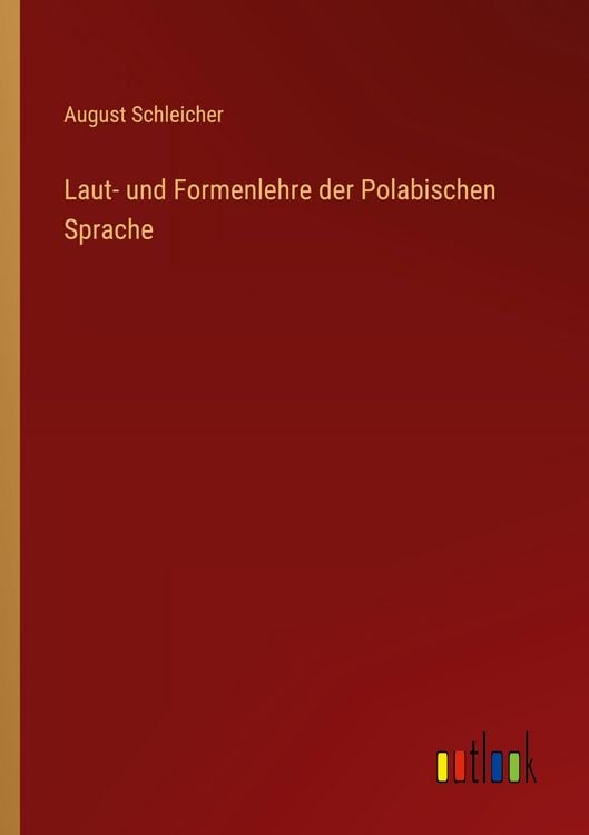 Produktbild: Laut- und Formenlehre der Polabischen Sprache