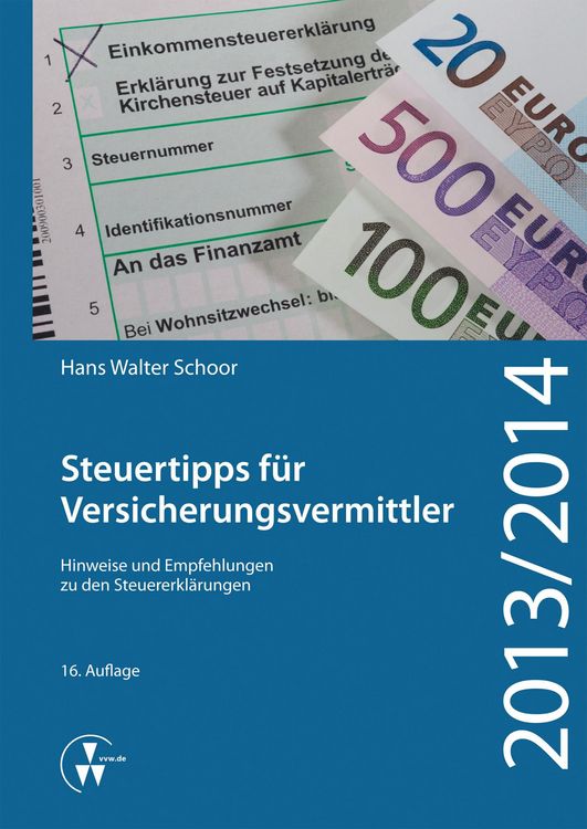 Produktbild: Steuertipps f&uuml;r Versicherungsvermittler