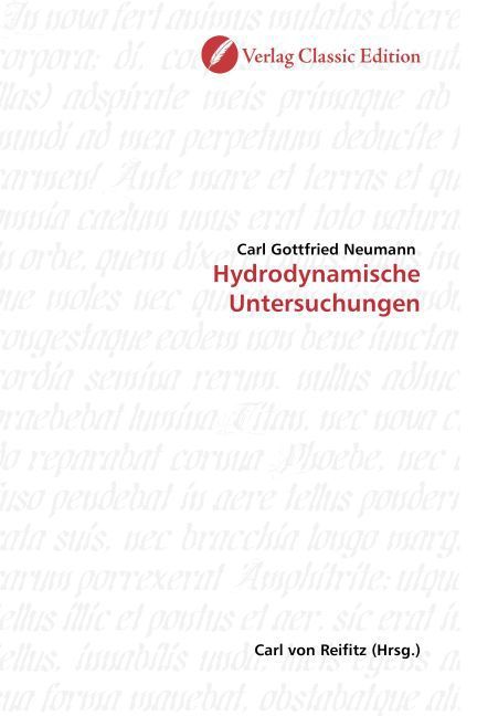 Produktbild: Neumann, C: Hydrodynamische Untersuchungen
