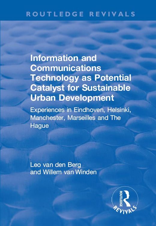 Produktbild: Information and Communications Technology as Potential Catalyst for Sustainable Urban Development