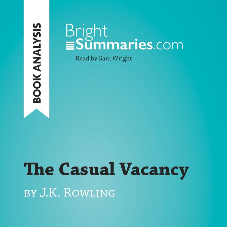 Produktbild: The Casual Vacancy by J.K. Rowling (Book Analysis)