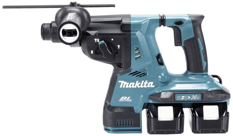 Produktbild: Makita DHR280ZJ SDS-Plus-Akku-Kombihammer 18 V ohne Akku, ohne Ladeger&auml;t