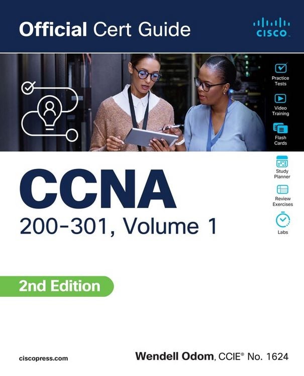 Produktbild: CCNA 200-301 Official Cert Guide, Volume 1