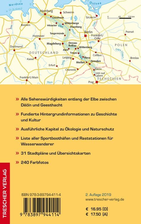 Produktbild: TRESCHER Reisef&uuml;hrer Elbe