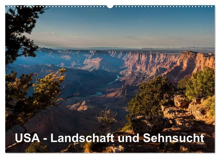 Produktbild: USA &ndash; Landschaft und Sehnsucht (Wandkalender 2027 DIN A2 quer), CALVENDO Monatskalender