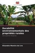 Produktbild: Durabilit&eacute; environnementale des propri&eacute;t&eacute;s rurales