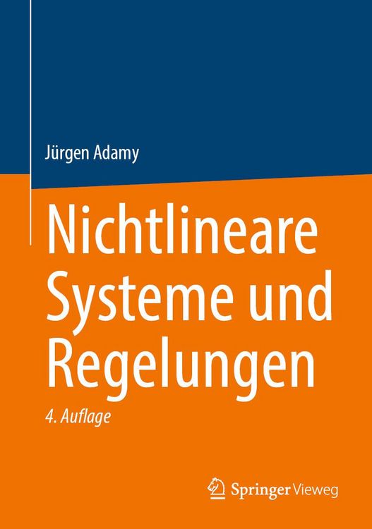 Produktbild: Nichtlineare Systeme und Regelungen