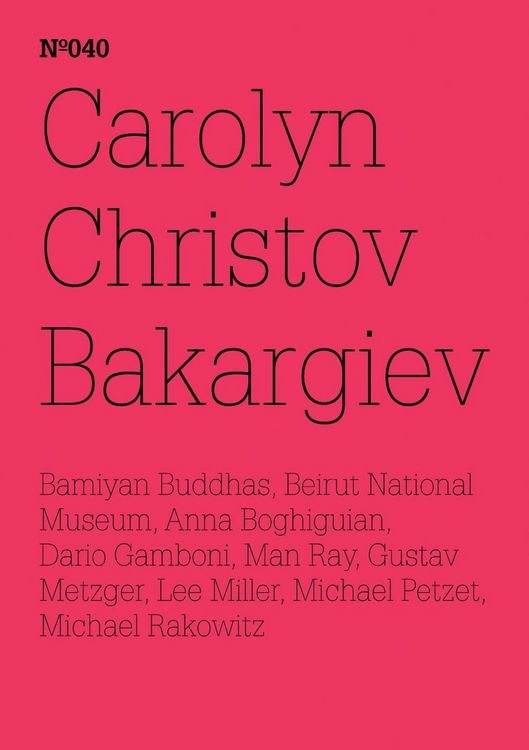 Produktbild: Carolyn Christov-Bakargiev
