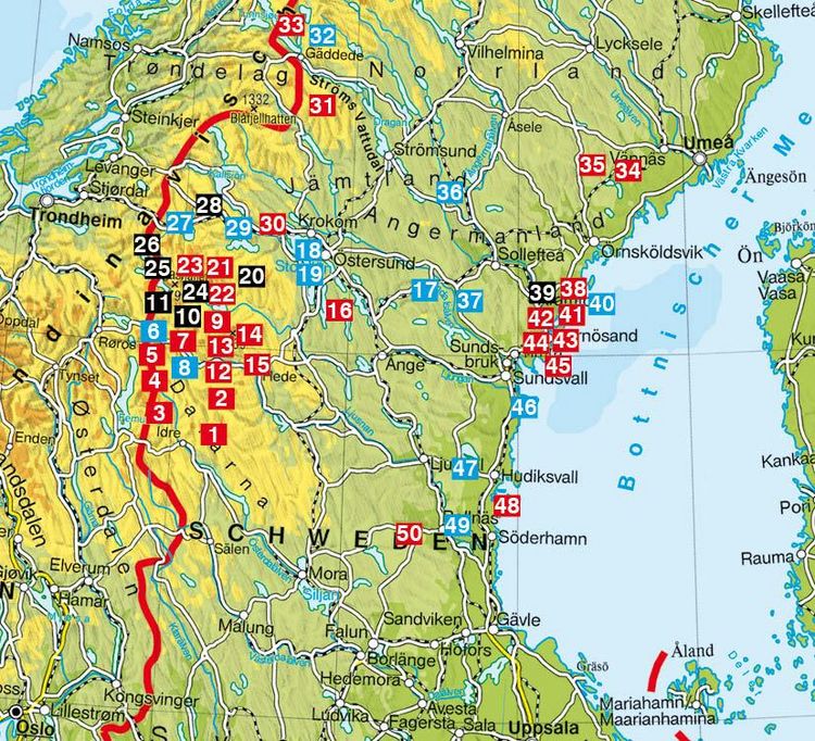 Produktbild: ROTHER Wanderf&uuml;hrer Schweden Mitte