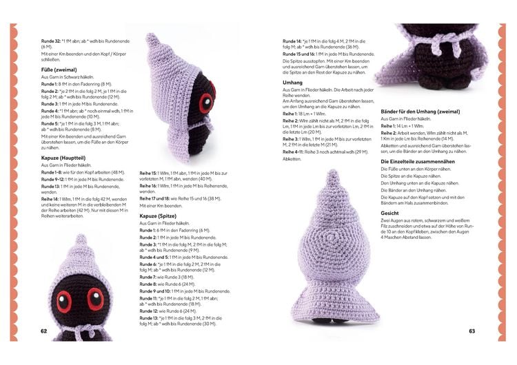 Produktbild: Mini Amigurumi Monster - 20 supers&uuml;&szlig;e Kreaturen zum H&auml;keln und Sammeln - passen in jede Hosentasche