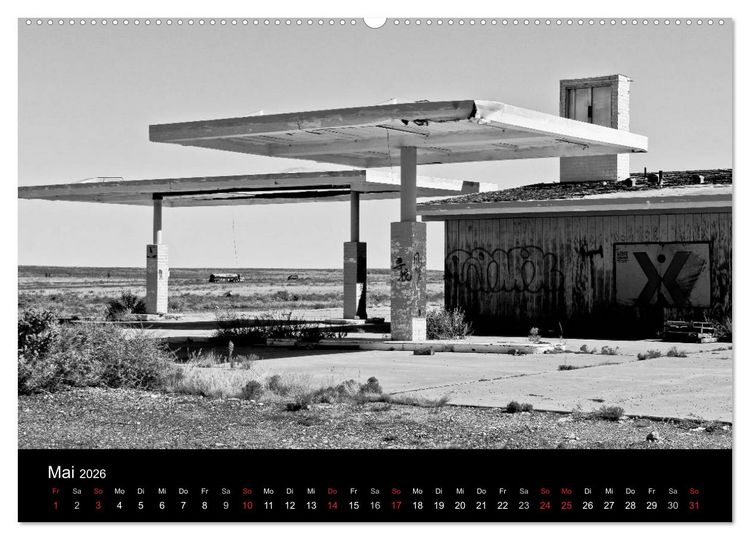 Produktbild: Route 66 (Wandkalender 2026 DIN A2 quer), CALVENDO Monatskalender