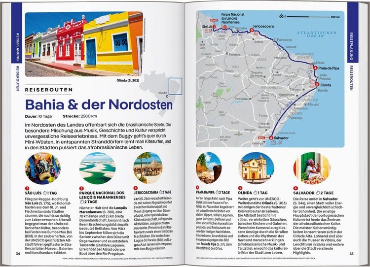 Produktbild: Reisef&uuml;hrer Brasilien