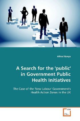 Produktbild: Banya, A: A Search for the 'public' in Government Public Hea