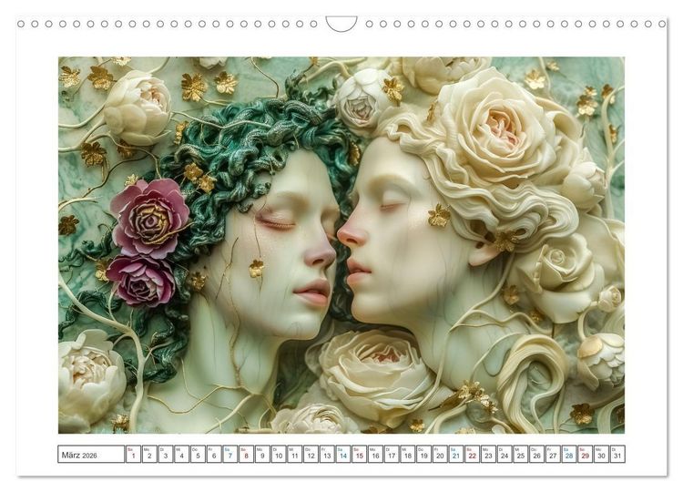 Produktbild: Magische Gesichter (Wandkalender 2026 DIN A3 quer), CALVENDO Monatskalender