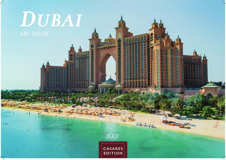 Produktbild: Dubai/Abu Dhabi Kalender 2027 &ndash; Wandkalender | Fotokalender Orient 24x35 cm - . mit atemberaubenden Bildern &ndash; Perfekt f&uuml;r Dubai Fans & Reiseliebhaber