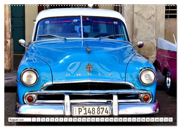 Produktbild: DODGE - Auto-Legenden der 50er Jahre (Wandkalender 2026 DIN A2 quer), CALVENDO Monatskalender