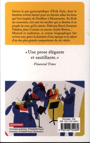 Produktbild: Le gentleman de velours : vie et presque mort d'Erik Satie