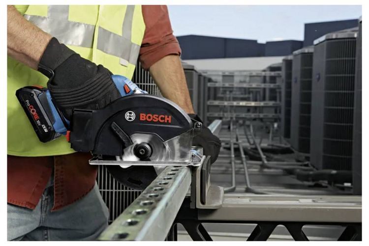 Produktbild: Bosch Professional GKM 18V-50 Akku-Handkreiss&auml;ge Schnitttiefe max. (90&deg;) 50 mm ohne Akku 18 V