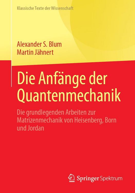 Produktbild: Die Anf&auml;nge der Quantenmechanik