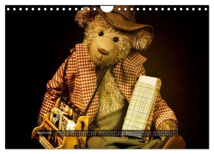 Produktbild: Die Teddys sind los (Wandkalender 2026 DIN A4 quer), CALVENDO Monatskalender