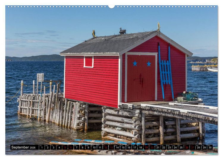 Produktbild: Island of Newfoundland (High Quality Premium Wall Calendar 2026 DIN A2 landscape),CALVENDO 12 Month Wall Calendar