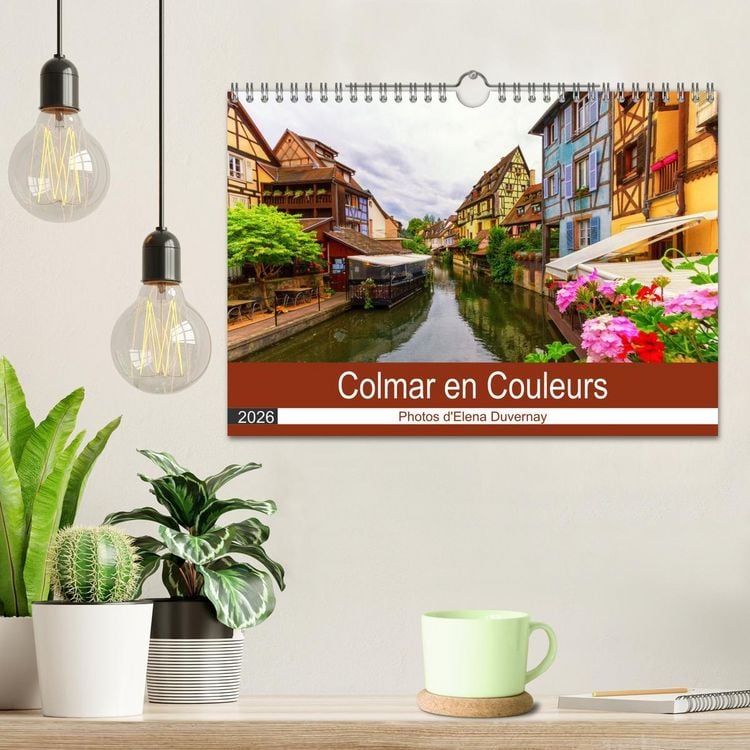Produktbild: Colmar en Couleurs (Calendrier mural 2026 DIN A4 vertical), CALVENDO calendrier mensuel