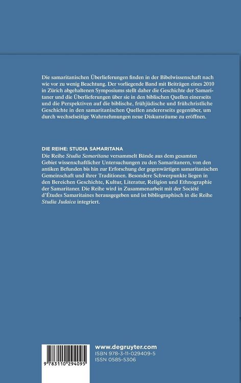 Produktbild: Die Samaritaner und die Bibel / The Samaritans and the Bible