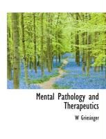 Produktbild: Mental Pathology and Therapeutics