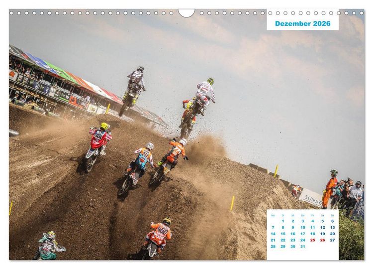 Produktbild: two stroke (Wandkalender 2026 DIN A3 quer), CALVENDO Monatskalender