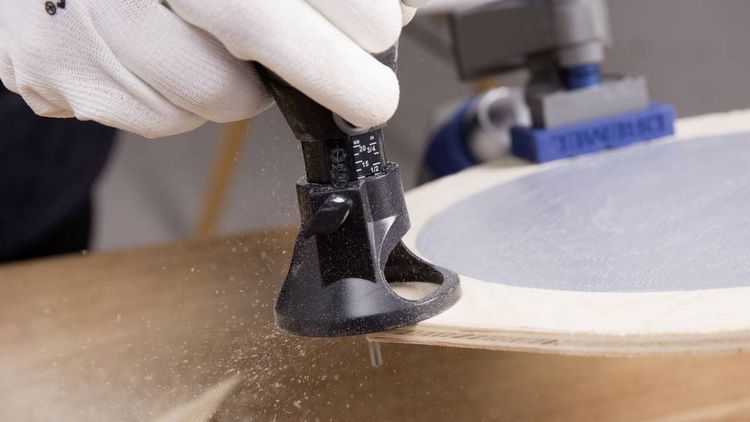 Produktbild: Dremel 26150565JB 565 Multifunktionswerkzeug-Zubeh&ouml;r-Set, Schneidmesser, Adapter 1St.