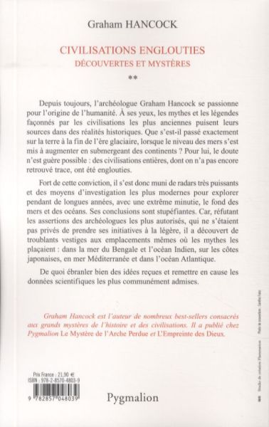 Produktbild: Civilisations englouties : d&eacute;couvertes et myst&egrave;res. Tome 2