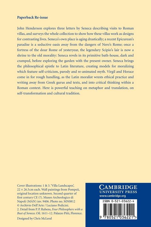 Produktbild: Morals and Villas in Seneca's Letters